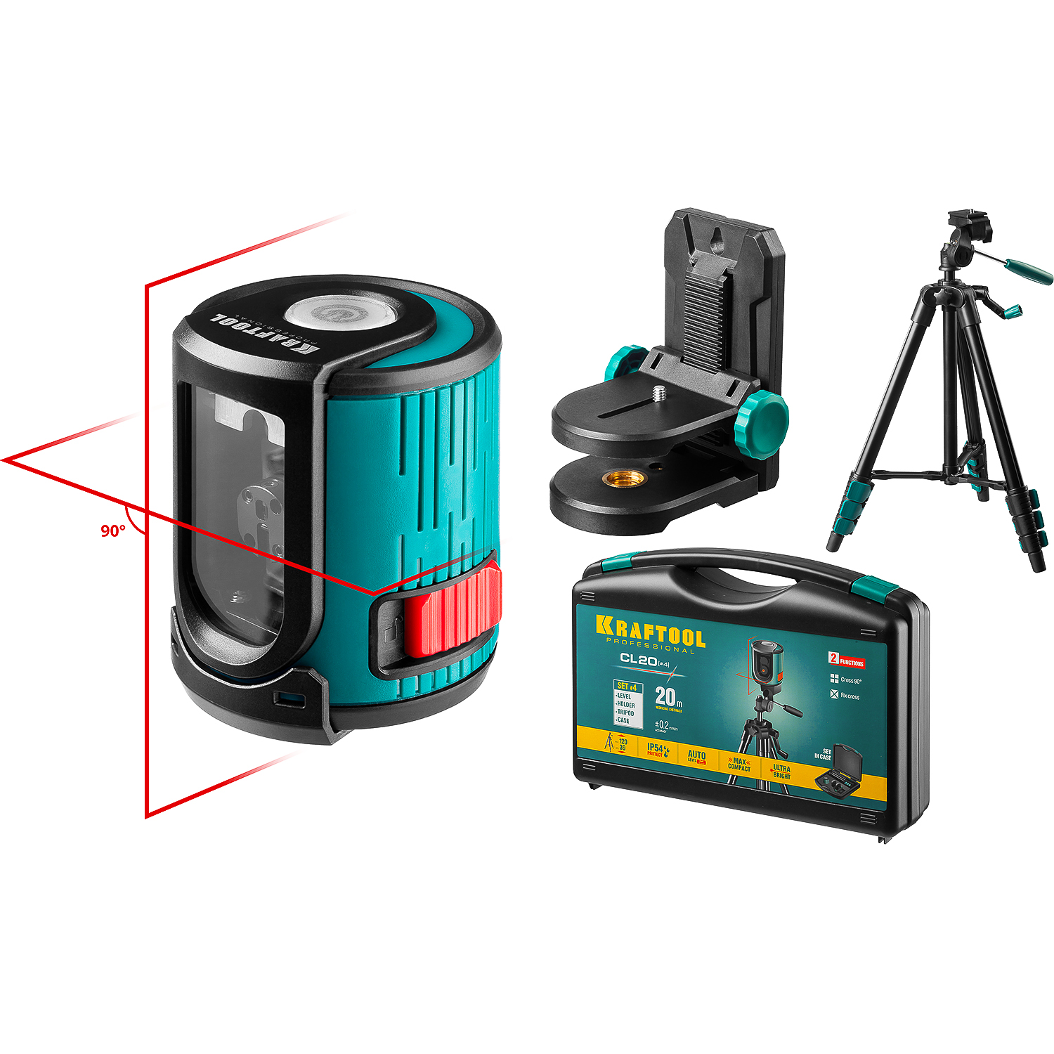 Лазерный линейный нивелир CL 20 34700-4