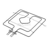 Тэн верхний (гриль) 709466 для духовок 2700W 230V B=365mm L=345mm Gorenje
